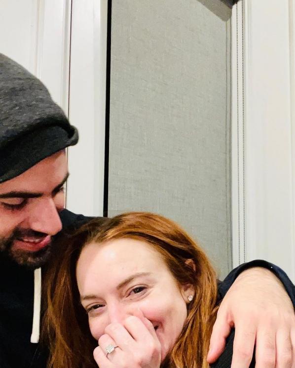 Kemesraan Lindsay Lohan dan Suami (Instagram/lindsaylohan)