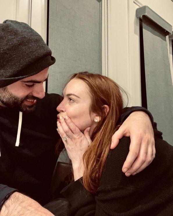 Kemesraan Lindsay Lohan dan Suami (Instagram/lindsaylohan)