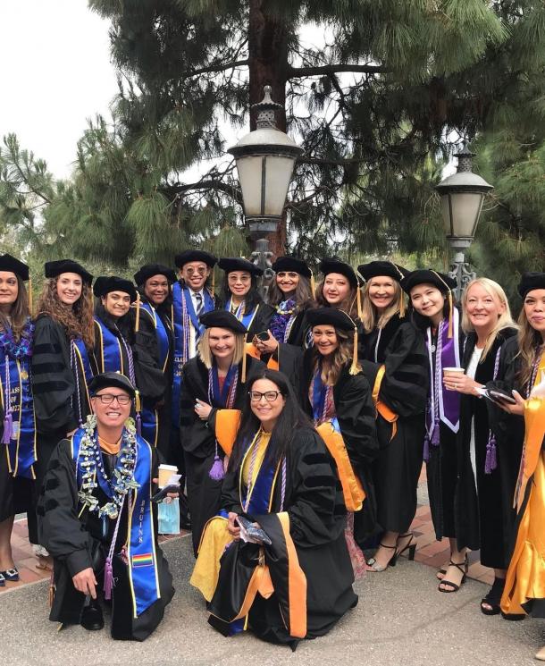 Potret Wisuda Doktoral Alfandy Trio Kwek Kwek di Amerika Serikat (Instagram/alfandynp)