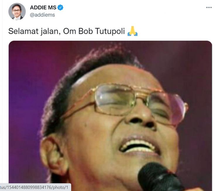 Bob Tutupoly (Twitter/ @AdibHidayat)