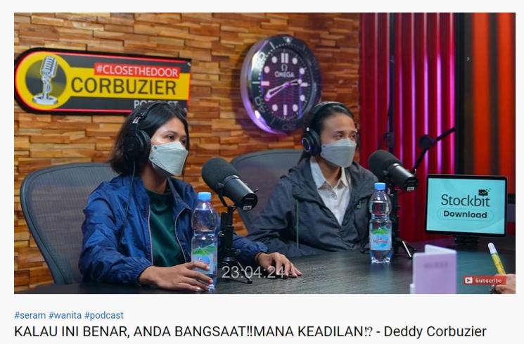 Podcast Terbaru Deddy Corbuzier (Youtube/ Deddy Corbuzier)