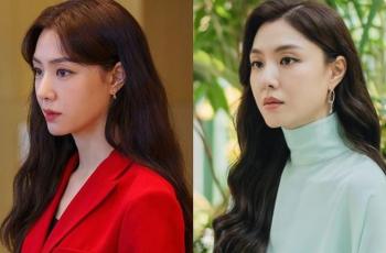 10 Adu Gaya Seo Ji Hye di Kiss Sixth Sense dan Adamas, Sama-Sama Cantik dan Elegan!