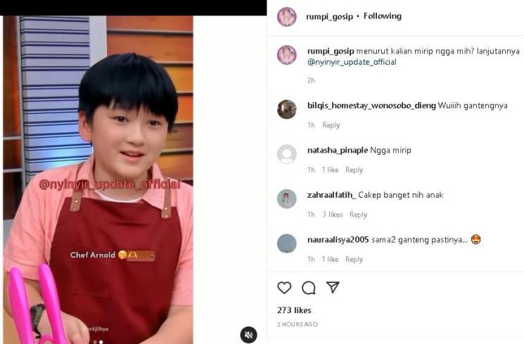 Daven Junior Masterchef (instagram)