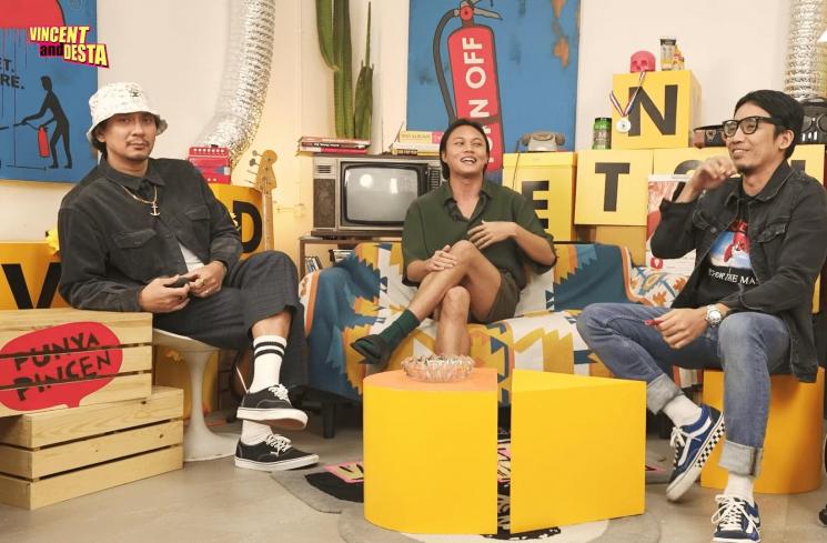 Rizky Febian di Acara VINDES (Youtube/VINDES)