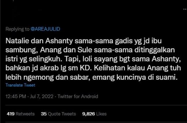 Beda sikap Putri Delina dan Aurel Hermansyah ke ibu sambung. (Twitter)