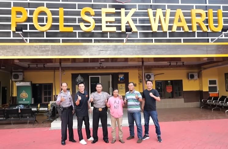 Momen Baim Wong Prank Tukang Parkir (YouTube Baim Paula)