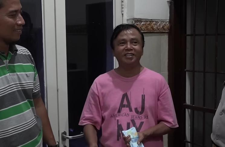 Momen Baim Wong Prank Tukang Parkir (YouTube Baim Paula)