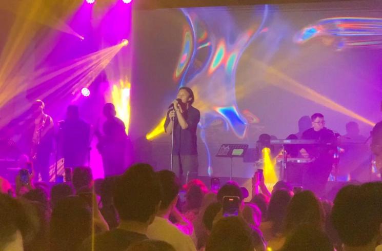 Rizky Febian. [MataMata.com/Adiyoga Priyambodo]