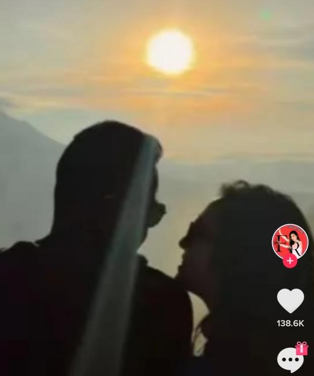 Potret Febby Rastanty Bareng Pacar Polisi (TikTok/@febbies_palembangofc)