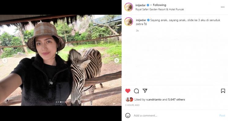 Jessica Iskandar dan El Barack. (Instagram/inijedar)