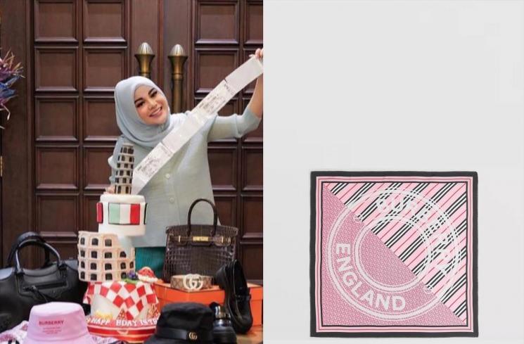 Kado ultah mewah Aurel Hermansyah (Instagram/@fashion_aureliehermansyah_atta)