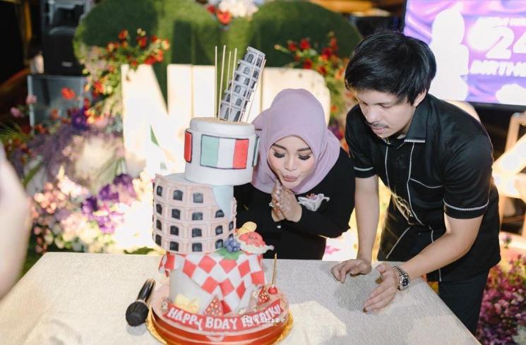 Momen Ultah Aurel Hermansyah (instagram/@eternize.id)