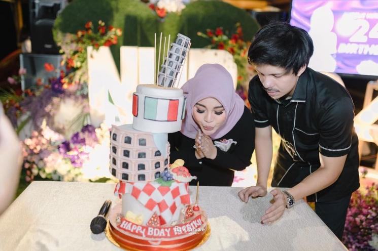 Momen Ultah Aurel Hermansyah (instagram/@eternize.id)