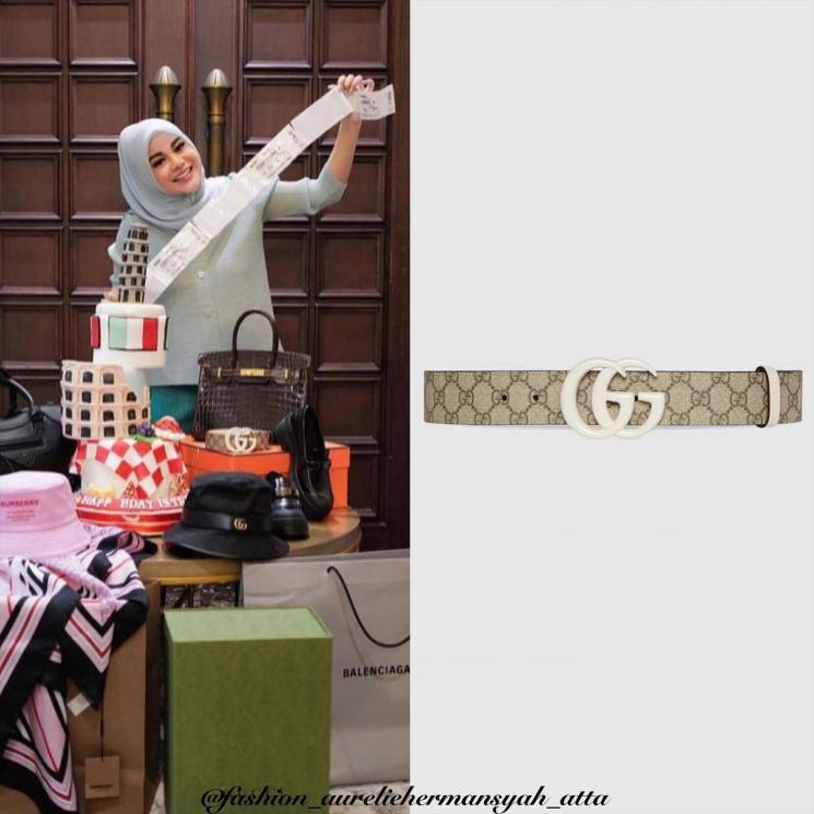 Kado ultah mewah Aurel Hermansyah (Instagram/@fashion_aureliehermansyah_atta)