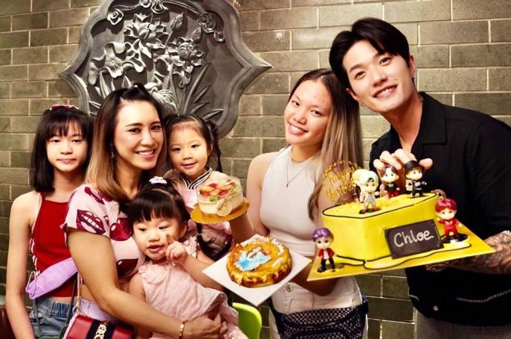 Momen Akrab Lee Jeong Hoon dan Anak Sambung (instagram/leejeonghoon)