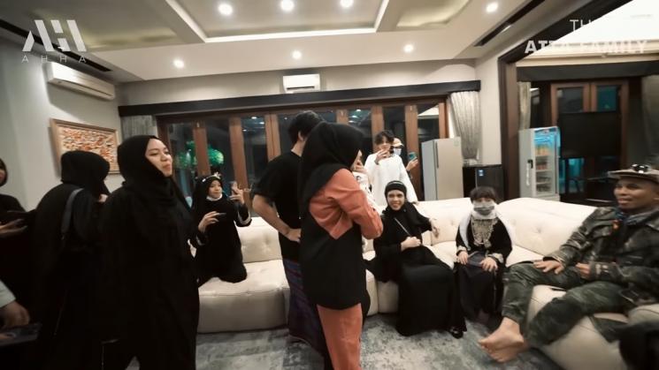 Momen Gen Halilintar Ketemu Ameena. (YouTube/AH)