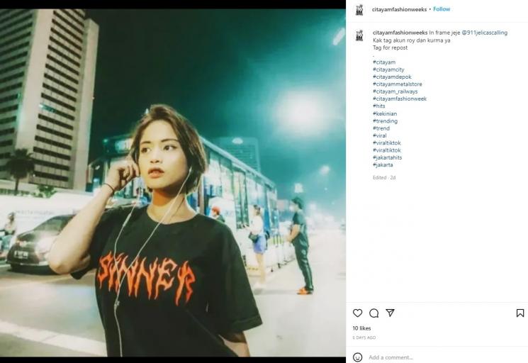 Potret 'Citayam Fashion Week' yang Sedang Viral. (Instagram/@citayamfashionweeks)