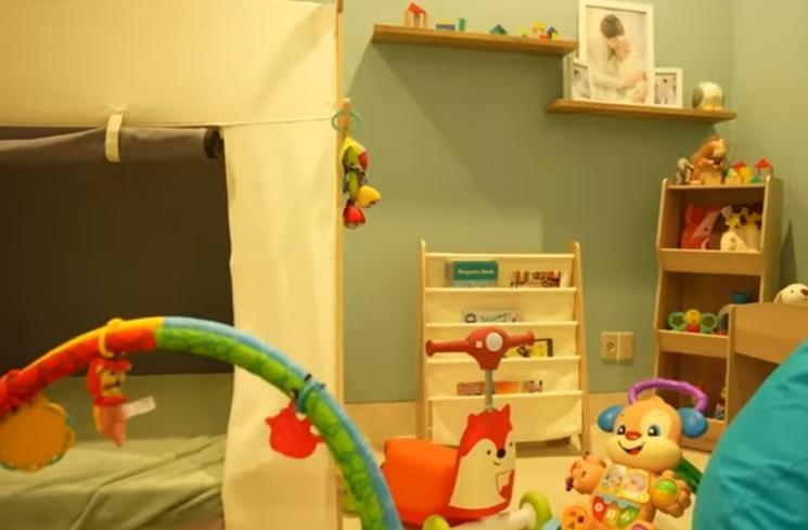 Kamar Baru Anak Lesti Kejora (YouTube/Leslar Entertainment)