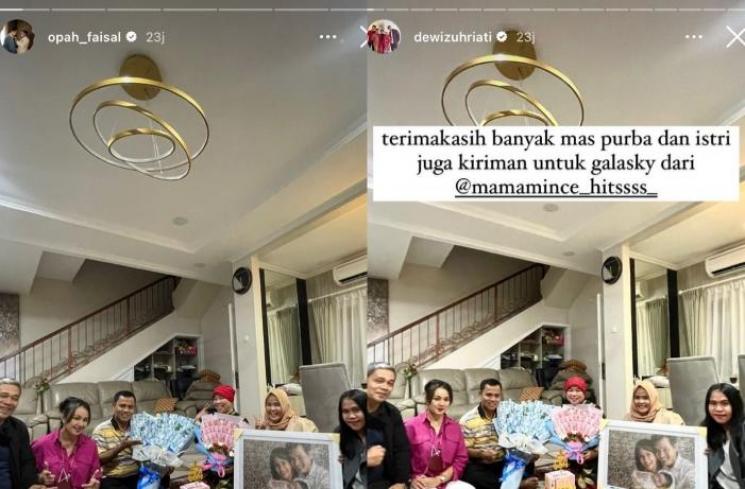 Instastory Opa dan Oma Gala [Instagram]