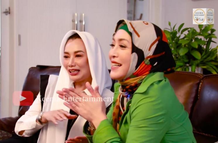 Angelina Sondakh dan Reza Artamevia. (YouTube/Keema Entertainment)