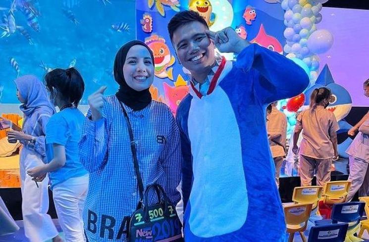 Potret Ulang Tahun Gala Sky. (Instagram/tya_ariestya)