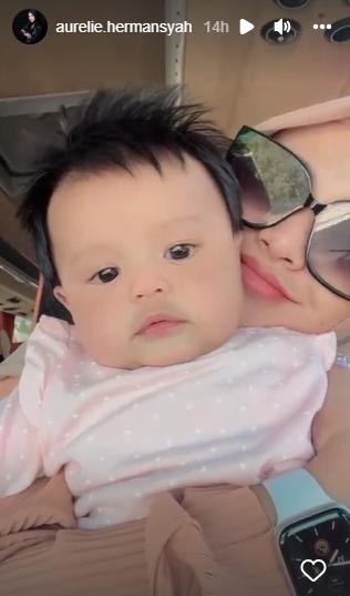 Potret Aurel Hermansyah Berangkat ke Italia. (Instagram/aurelie.hermansyah)