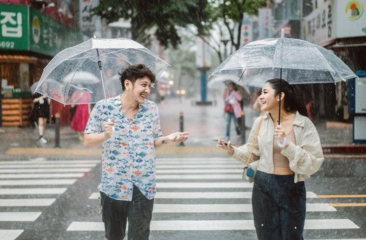 Potret Naysilla Mirdad di Korea (Instagram/@naymirdad)