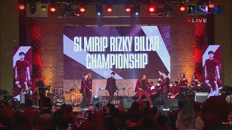 Momen pesta ulang tahun Rizky Billar (YouTube/Leslar Entertainment)