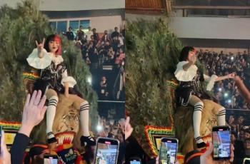 Isyana Sarasvati Naik Reog Saat Manggung: Dia Aslinya Pelawak, Nyanyi Cuma Sampingan