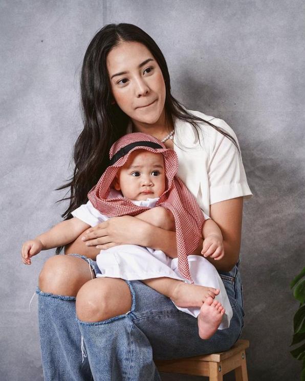 Potret Anya Geraldine Bareng Rayyanza. (Instagram/anyageraldine)