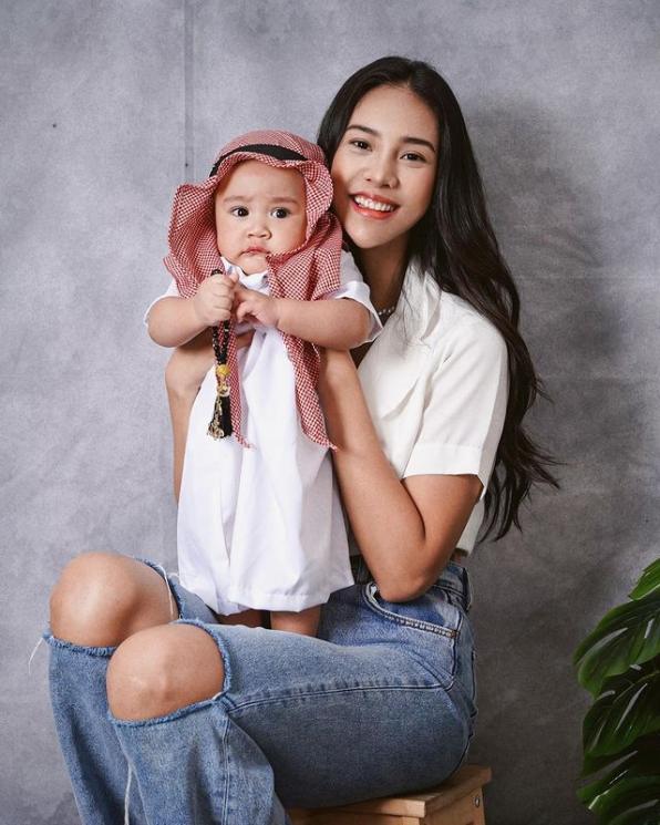 Potret Anya Geraldine Bareng Rayyanza. (Instagram/anyageraldine)