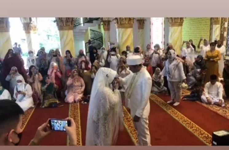 Potret Pernikahan Lebby Wilayati (instagram/@yudha_dimas)