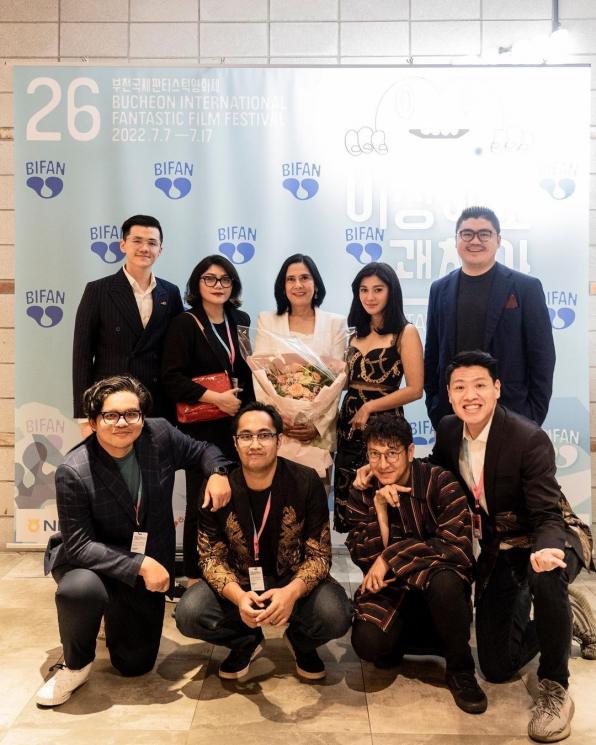 Potret Lydia Kandou di Korea (instagram/@filminang)