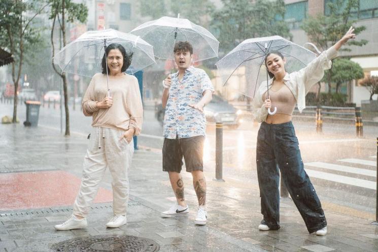 Potret Lydia Kandou di Korea (instagram/@filminang)