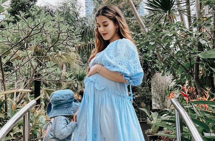 Potret baby bump kehamilan kedua Tasya Farasya. (Instagram/@tasyafarasya)