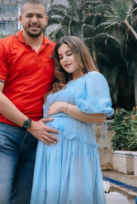 Potret baby bump kehamilan kedua Tasya Farasya. (Instagram/@tasyafarasya)