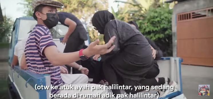Momen Gen Halilintar Bertemu Atuk(YouTube/GEN HALILINTAR)