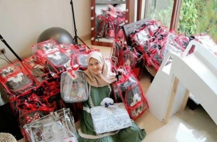 Hampers ulang tahun anak seleb (Instagram/@mydreamgoodies)