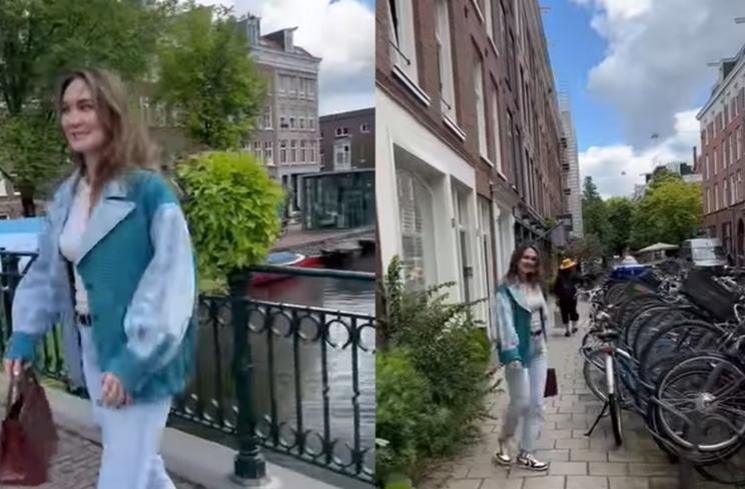 Potret Luna Maya di Rusia (Instagram/@lunamaya)