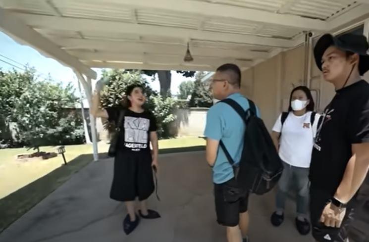 Rumah Uya Kuya di Amerika. (YouTube/The Hermansyah A6)