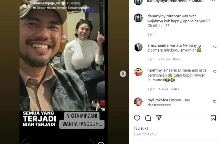 Nikita Mirzani dan Sunan Kalijaga [Instagram/ @danunyinyir9reborn999]