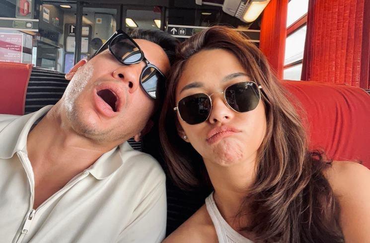 Potret mesra Nana Mirdad dan Andrew White. (Instagram/@nanamirdad_)