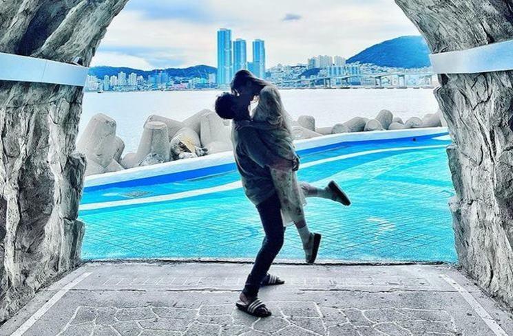 Potret Felicya Angelista di Korea Selatan. (Instagram/@felicyangelista_)