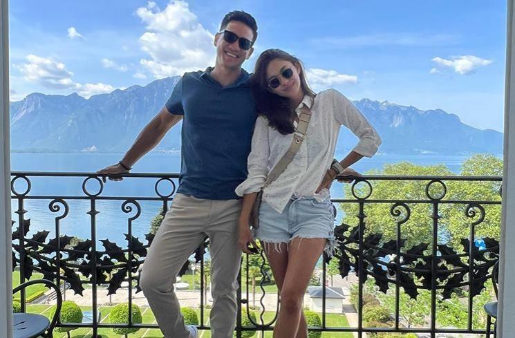 Potret mesra Nana Mirdad dan Andrew White. (Instagram/@nanamirdad_)