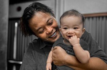 Bikin Nyesek, Baby Adzam Histeris Ketemu sang Ayah, Sule sampai Nyetuk: Bukan Ayah!