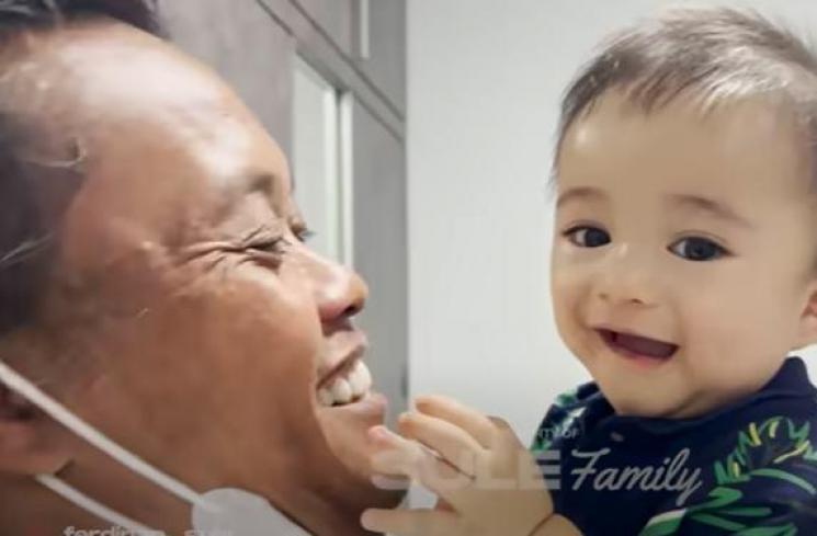 Potret Sule Bertemu Adzam. (YouTube/Sule Family)