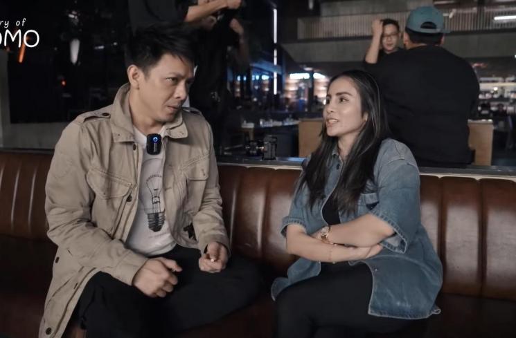 Ariel NOAH dan Momo Geisha. (YouTube/Momo Youtube Channel)