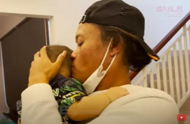 Potret Sule Bertemu Adzam. (YouTube/Sule Family)