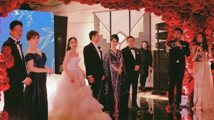 Potret Resepsi Pernikahan Jessica Tanoesoedibjo (instagram/@robbypurba)