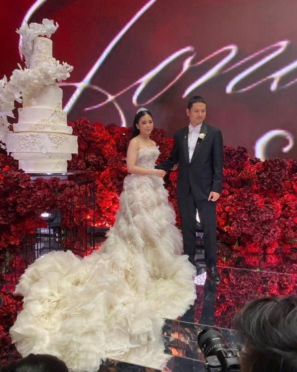 Potret Resepsi Pernikahan Jessica Tanoesoedibjo (instagram/@gwynethlourdess)